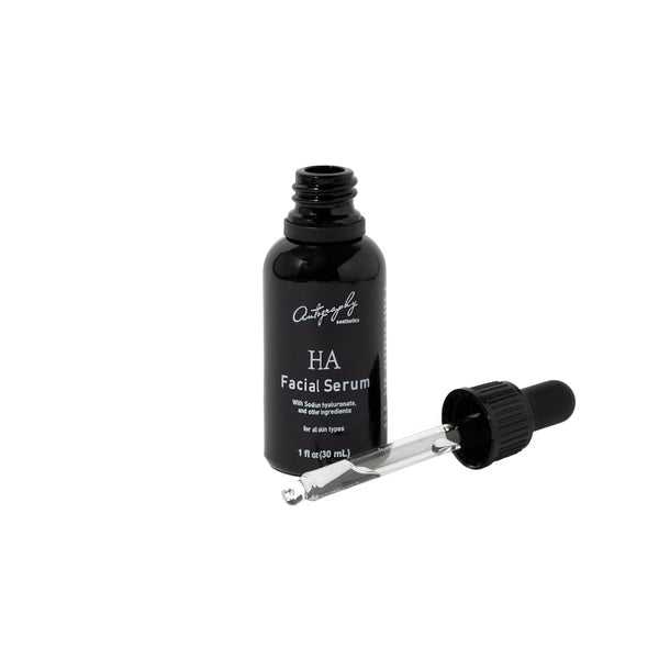 Authography HA Facial Serum for all types of skin bottle with dropper 30 ml