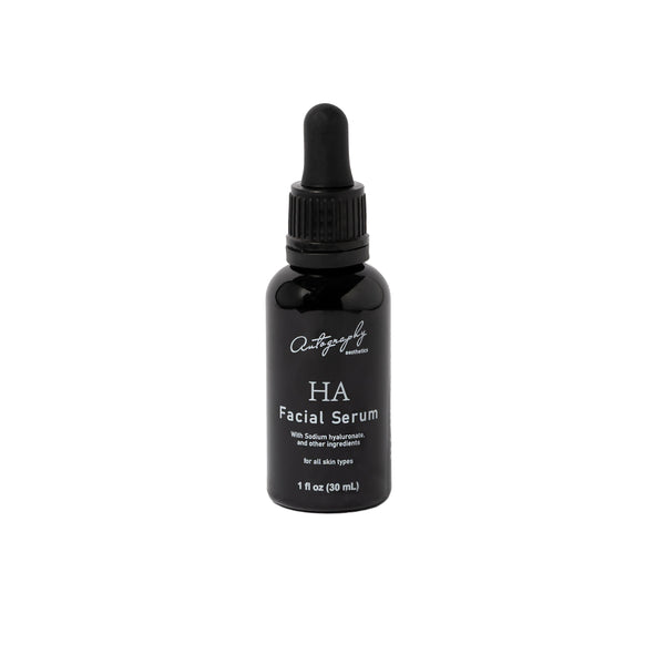 Authography HA Facial Serum for all types of skin bottle with dropper 30 ml