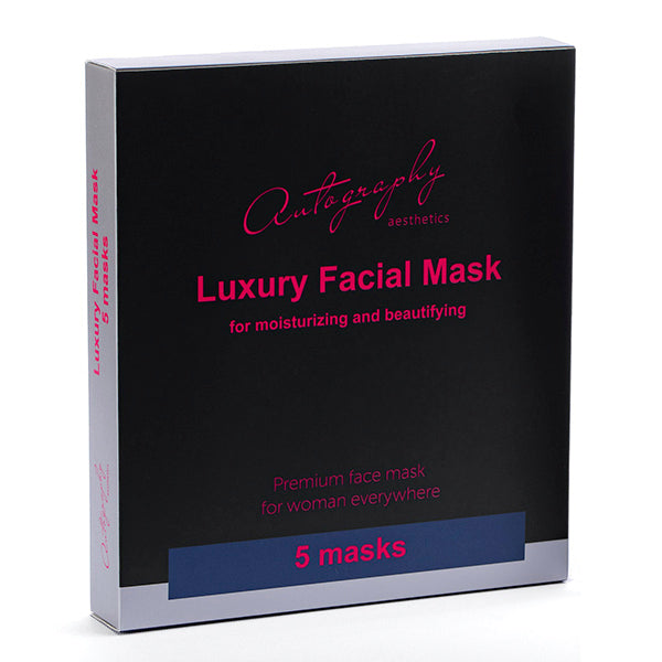 Autography Premium Facial Mask with Acetyl Hexapeptide-8, Hyaluronic Acid and Collagen