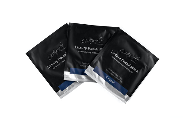 Autography Premium Facial Mask with Acetyl Hexapeptide-8, Hyaluronic Acid and Collagen xccscss.
